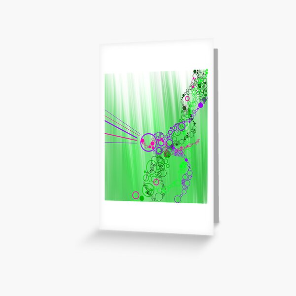 Blinding Lights Greeting Card