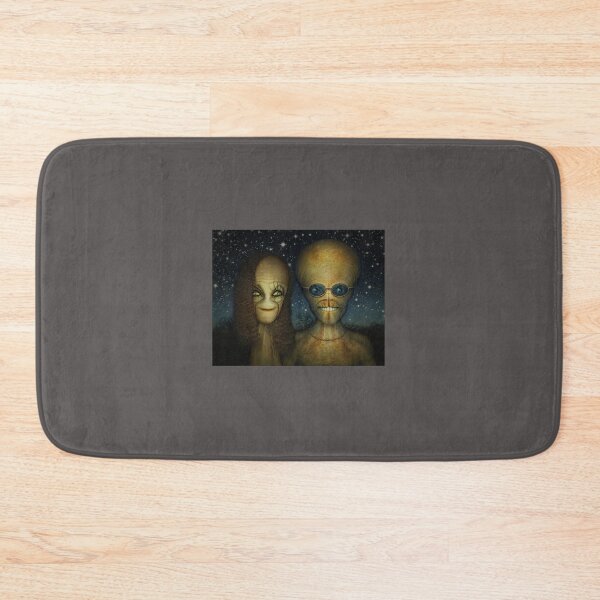Item preview, Extraterrestrial couple ufo image designed and sold by Delicarte.