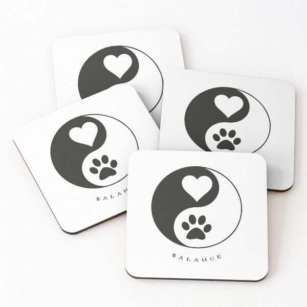Item preview, Yin Yang Dogs & Love designed and sold by BournvilleC.