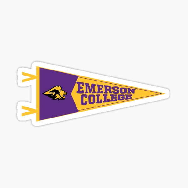 Vista previa del artículo con la obra «Bandera del Emerson College», diseñado y vendido por kaitlincurtis2.