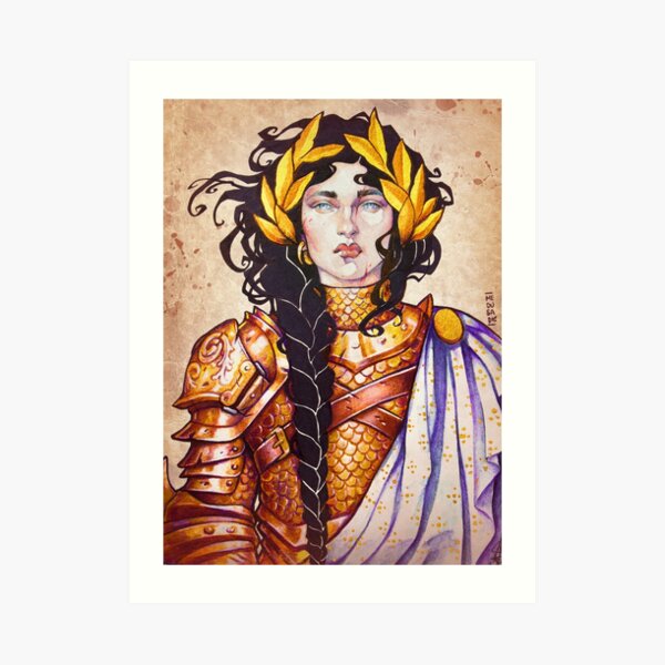 Warrior Women: PALADIN Art Print