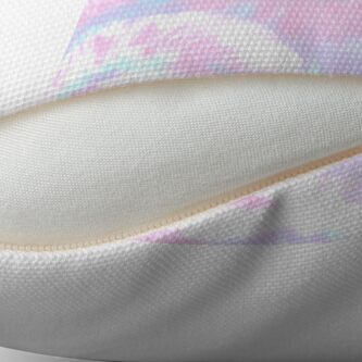 Alternate view of Pastel Sprial Tie dye Floor Pillow