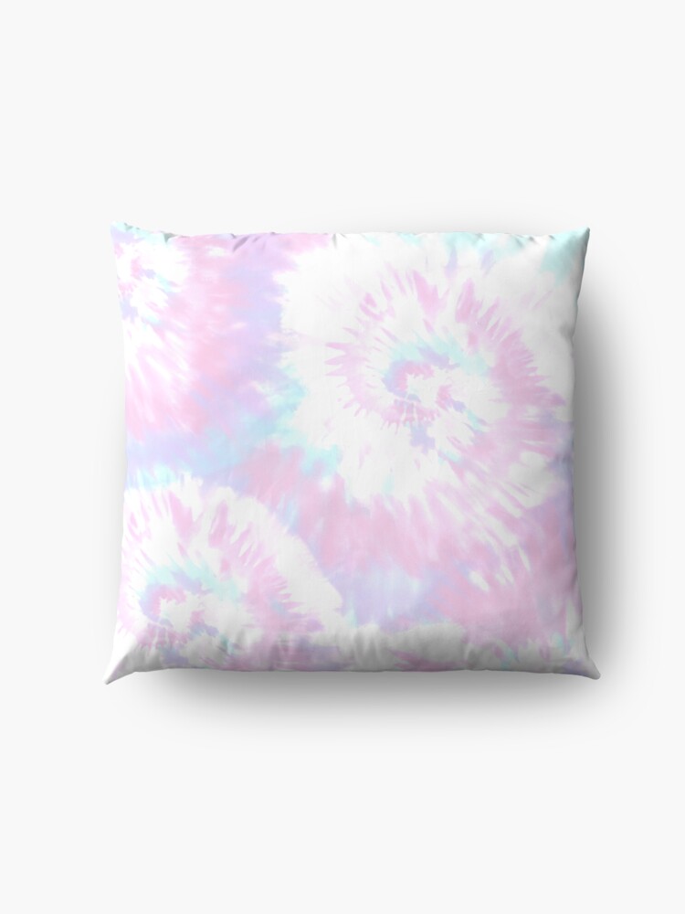 Alternate view of Pastel Sprial Tie dye Floor Pillow