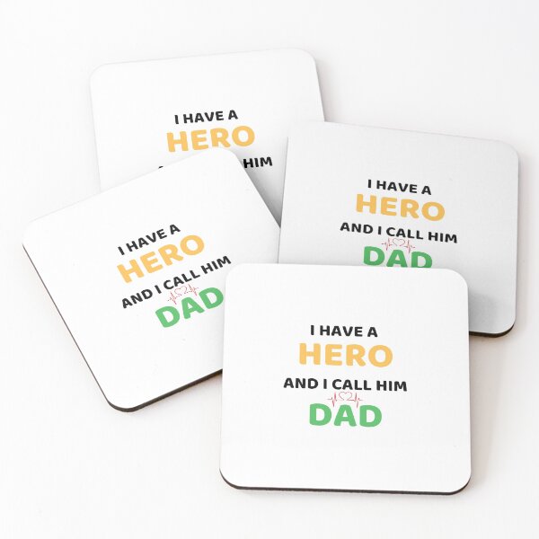 Item preview, I HAVE A HERO AND I CALL HIM DAD designed and sold by Oussluka.