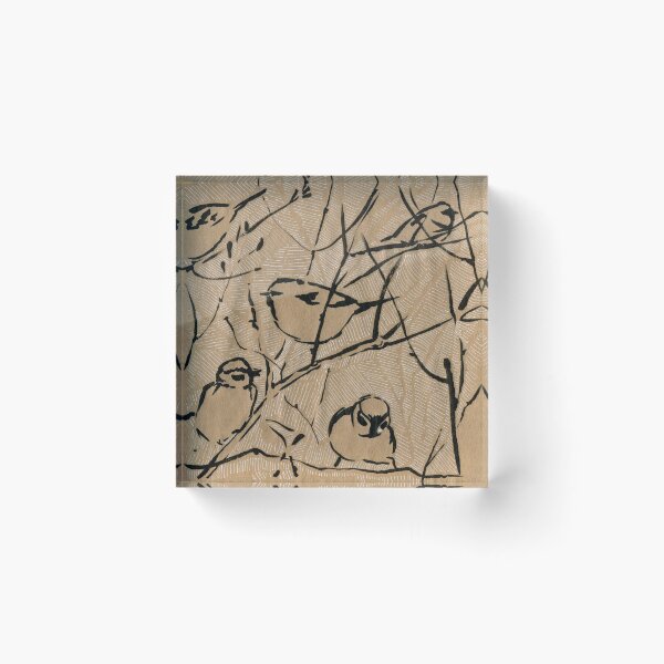 Item preview, Sparrows waiting for the spring designed and sold by Anna Gineste.