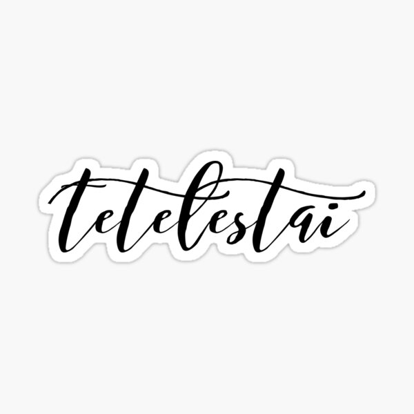 Artikel-Vorschau von Tetelestai, designt und verkauft von Rossi-Merch.