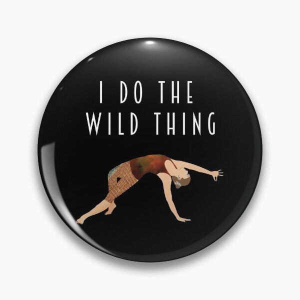 Item preview, I Do The Wild Thing - Yoga Pose designed and sold by ColorfulMystic.