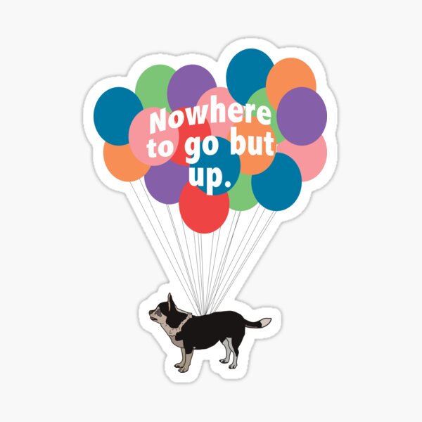 Balloon Dog Multicolor Sticker – Big Moods