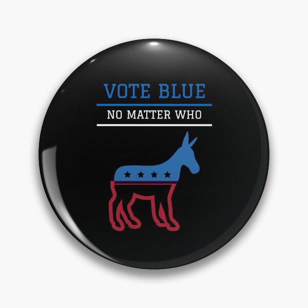 Item preview, Vote Blue No importa quién para el orgulloso demócrata liberal designed and sold by friendlyspoon.