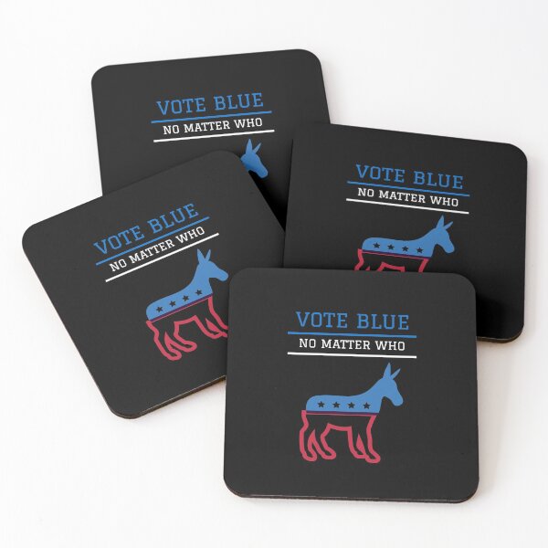 Item preview, Vote Blue No Matter Who for the Proud Liberal Democrat designed and sold by friendlyspoon.