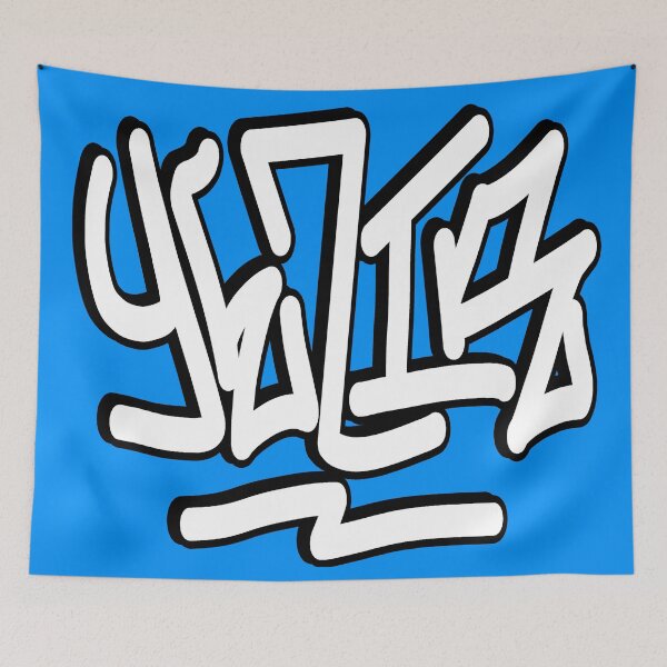 Item preview, Yezir - White & Blue (SignUp) designed and sold by Brazz Official.