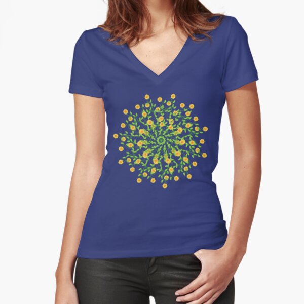 Fitted V-Neck T-Shirt