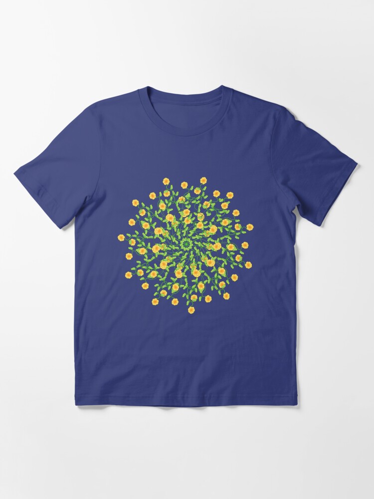 Alternate view of Tangled flowers Essential T-Shirt