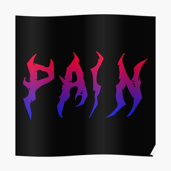 Pain Naruto Posters Redbubble