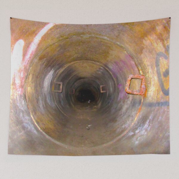 Item preview, Old Rusted Side Tunnel in Ouseburn Culvert in Newcastle UK designed and sold by Andrew Morrell.