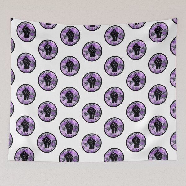 Item preview, Purple BLM Fist designed and sold by Erin Vargo.