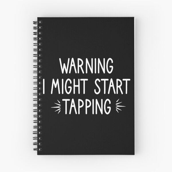 Item preview, Warning I Might Start Tapping: Tap Dancing gift ,cute dancer, with saying,funny for men and women designed and sold by Chamssou.