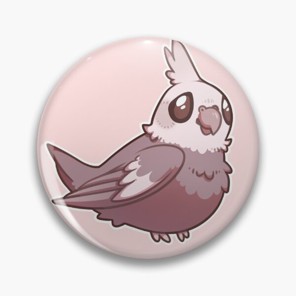 Item preview, Cockatiel ( Whiteface ) Cute Chibi designed and sold by BluePandaaah.