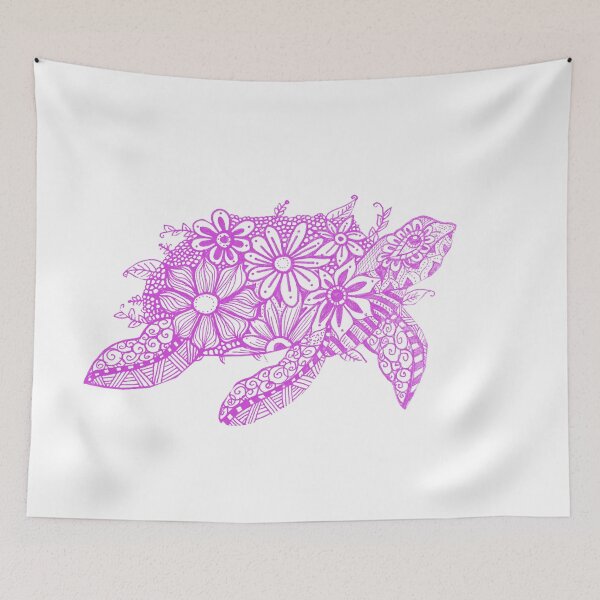 Item preview,  Turtle purple designed and sold by EmoodleDoodle.