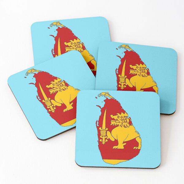 Item preview, Sri Lanka Map With Flag designed and sold by Havocgirl.