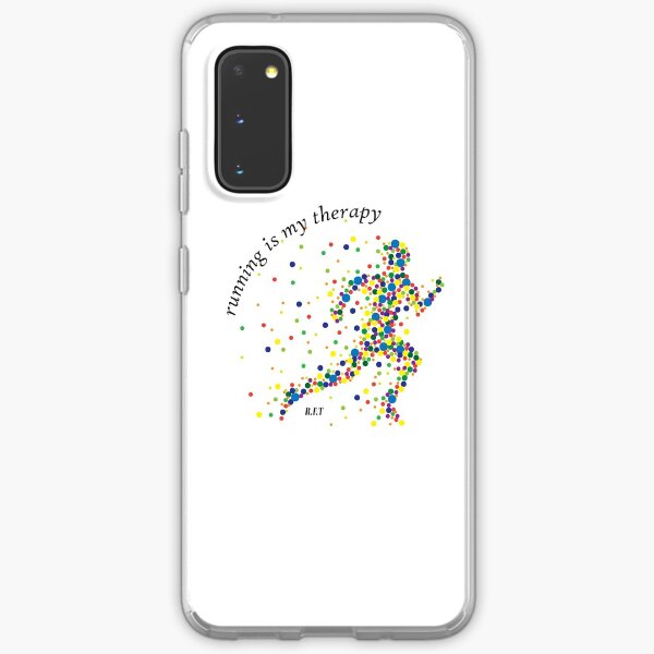 Running is my Therapy Samsung Galaxy Soft Case