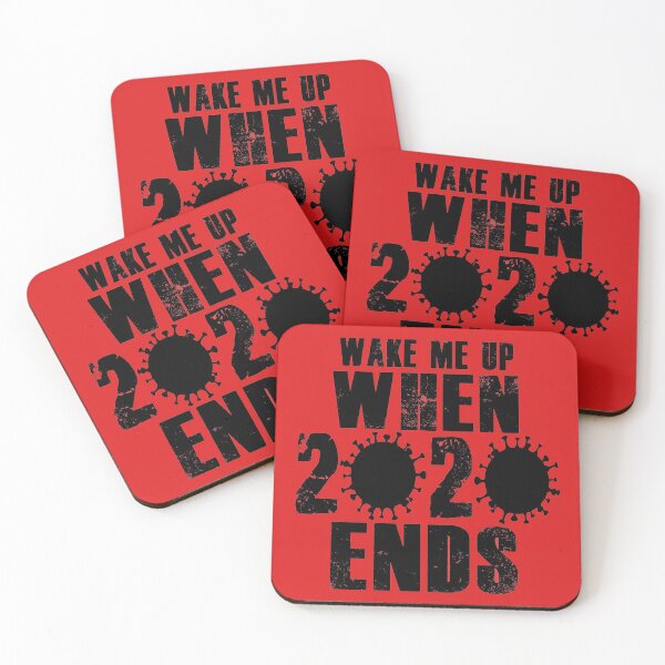 Item preview, Make Me Up When 2020 Ends! (Red) designed and sold by NLopezArt.
