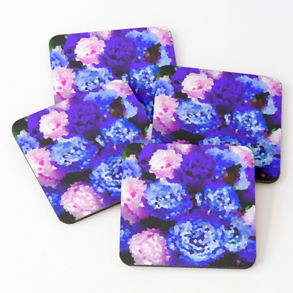 Item preview, Lovely Roses Pink, Sapphire and Periwinkle - Pix-elate designed and sold by IgniteWithin.