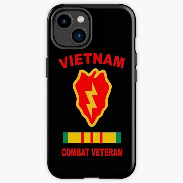 25th Infantry Division Vietnam Veteran Tropic Lightning iPhone Tough Case