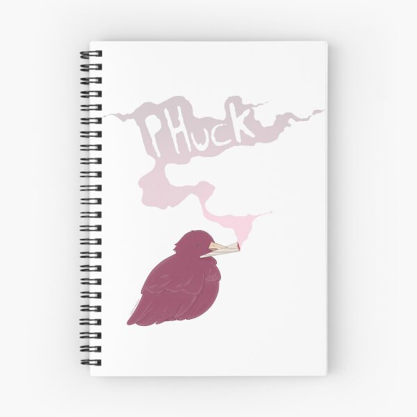 Item preview, Fat pink bird says phuck designed and sold by Juliet Owens.