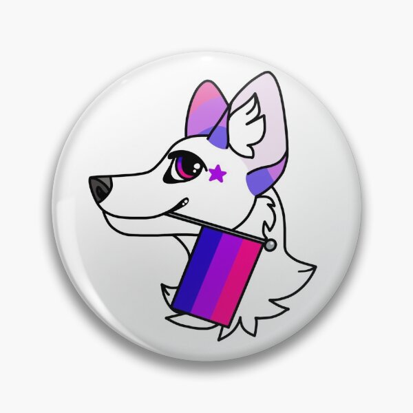 Item preview, Bisexual Pride Flag Wolf designed and sold by moonulo.