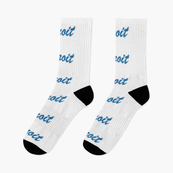 Item preview, Detroit Blue and Silver on White designed and sold by gkillerb.