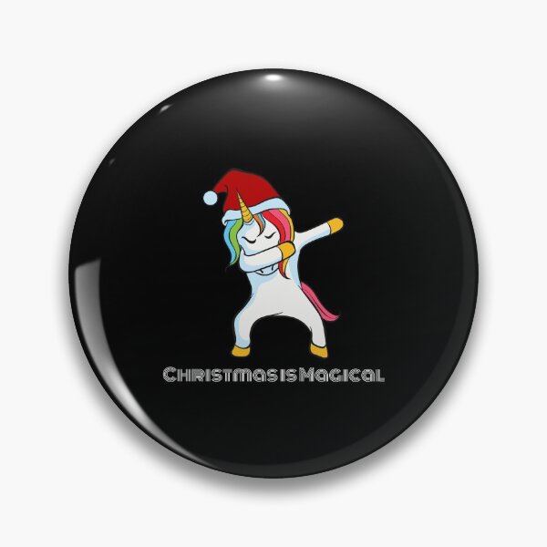 Item preview, Dabbing Unicorn Santa: Christmas is Magical designed and sold by friendlyspoon.