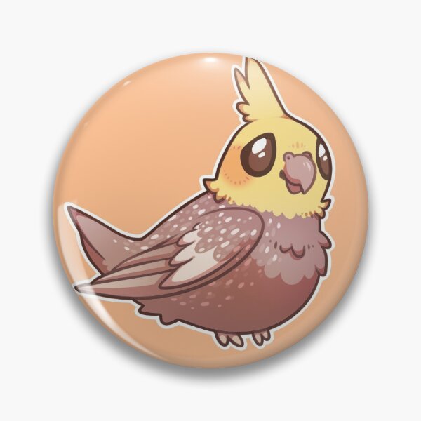 Artikelvorschau, Nymphensittich (Perle) Cute Chibi Edit entworfen und verkauft von BluePandaaah.