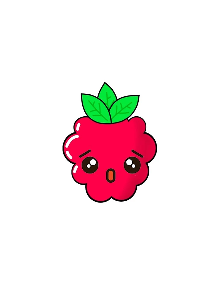 Thumbnail 4 of 4, iPhone Case, Cute Raspberry, Sad Raspberry designed and sold by LycheeTees.