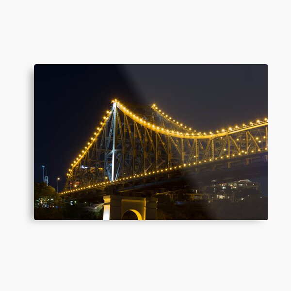 Item preview, Story Bridge at Night designed and sold by slacktech.