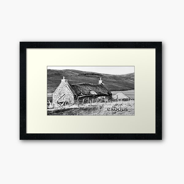 exodus Framed Art Print