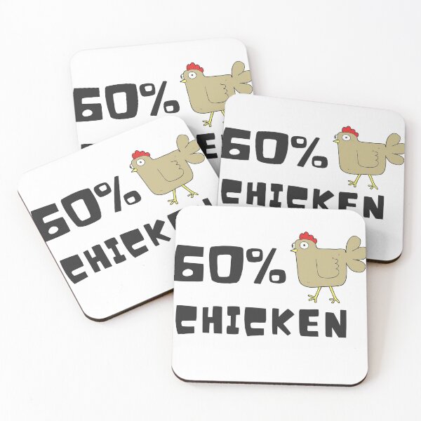Item preview, 60% Chicken Funny Genetics Design designed and sold by IntegrityDesign.