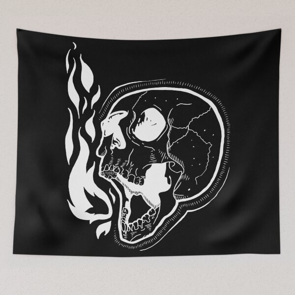 Item preview, Hellfire Screams (White) designed and sold by Wintermedia.