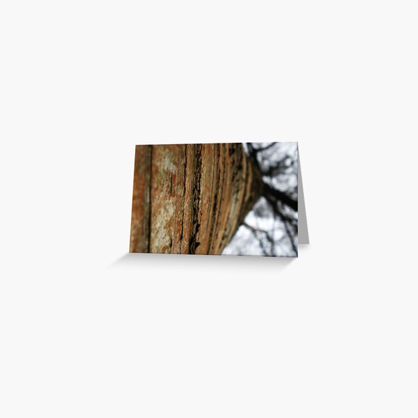 Red Tree Greeting Card