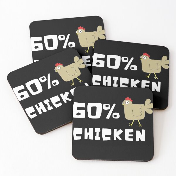 Item preview, 60% Chicken Funny Genetics Design designed and sold by IntegrityDesign.