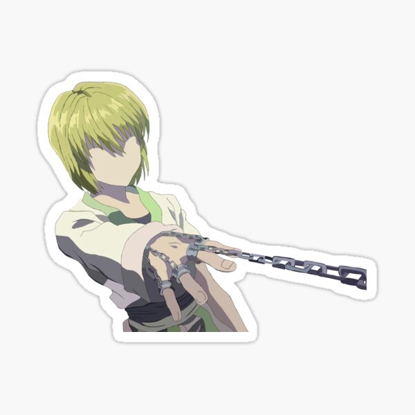 Kurapika Stickers Redbubble - kurapika hunter x hunter roblox