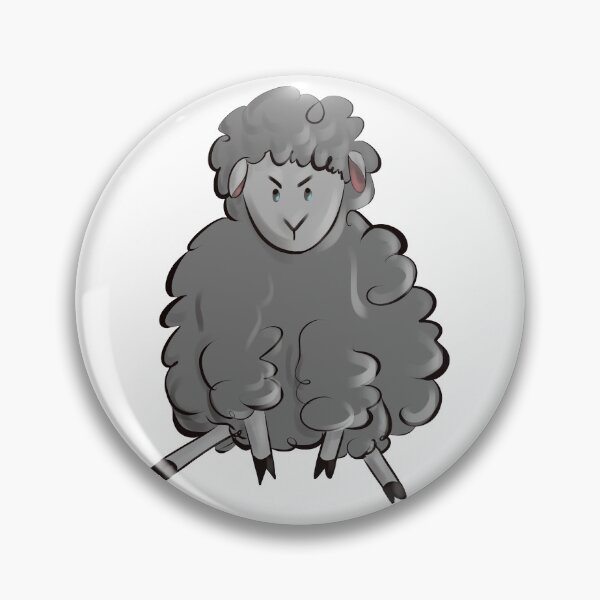 Artikelvorschau, Wütendes Schaf - mürrisches Farm Animal Fluff Lamm entworfen und verkauft von SGHansen.