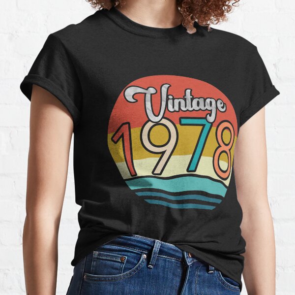 1978 t shirt ladies