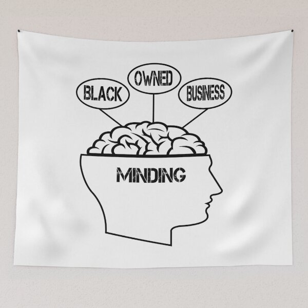 Item preview, Minding My Black Owned Business designed and sold by Ms-Nach.