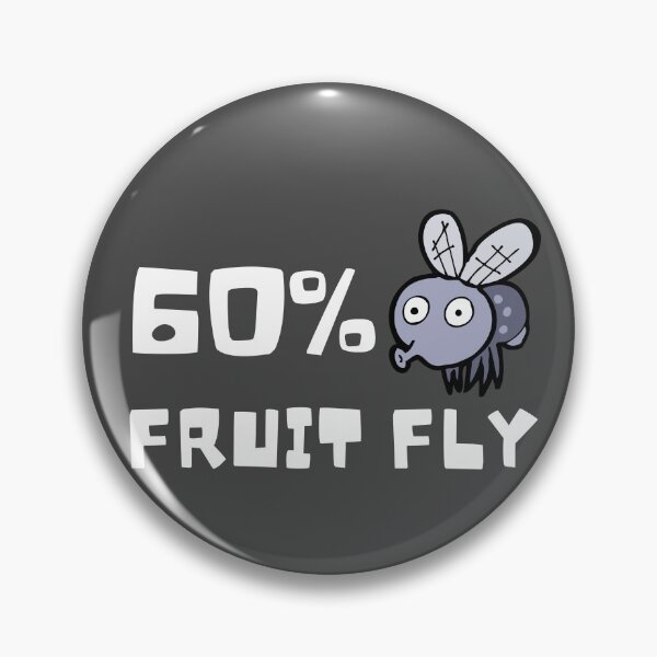 Aperçu de l'œuvre 60% Fruit Fly Funny Genetics créée et vendue par IntegrityDesign.