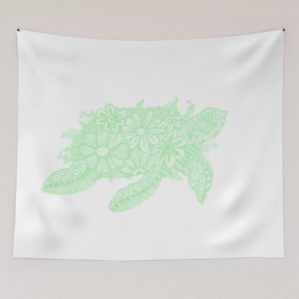Item preview, green Turtle  designed and sold by EmoodleDoodle.