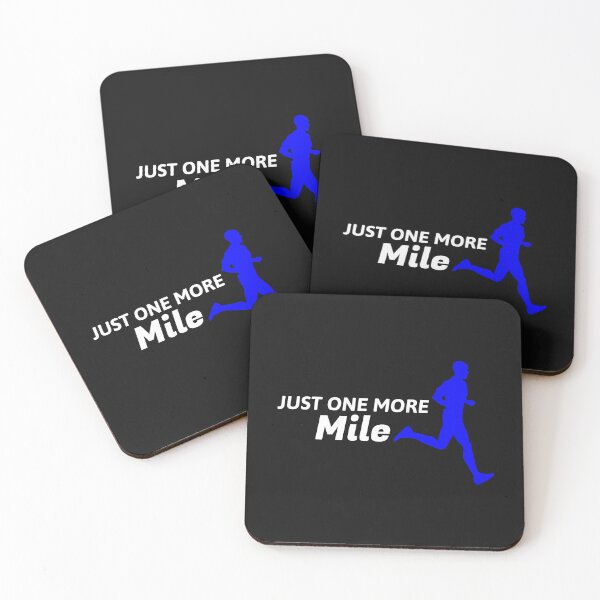 Item preview, Runner Says Just One More Mile designed and sold by friendlyspoon.