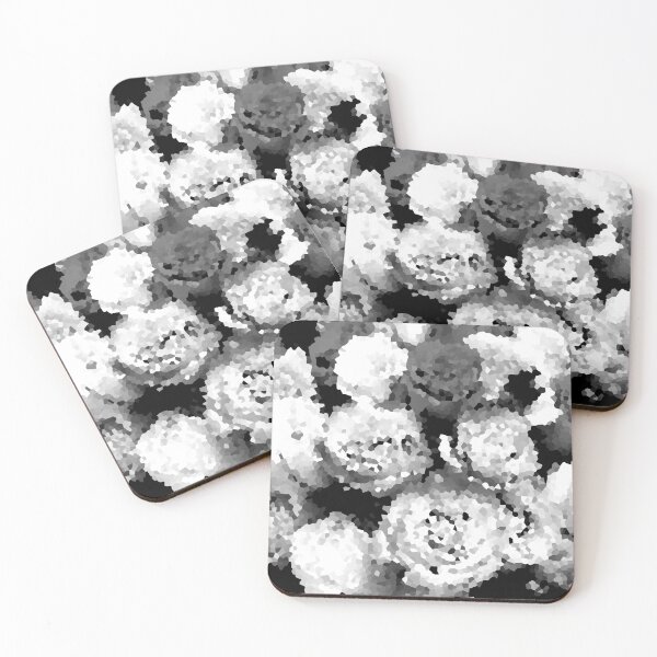 Item preview, Lovely Roses Gray-scale - Pix-elate designed and sold by IgniteWithin.