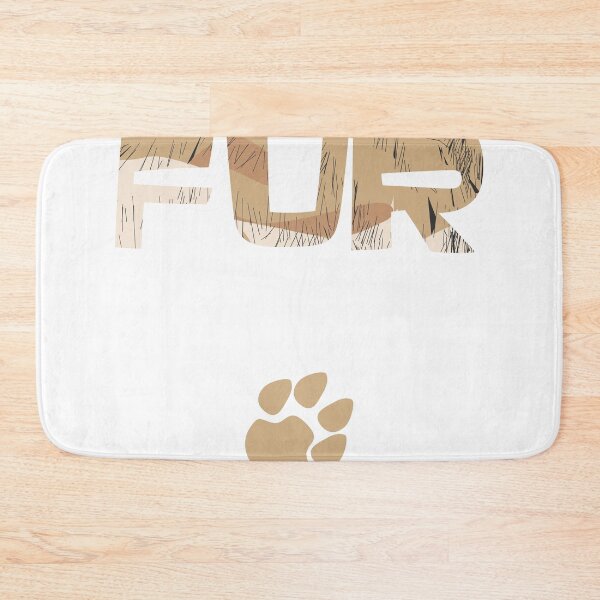 Item preview, Funny Fur Papa Pet Loving Dad Father's Day Gift Design print designed and sold by Lisbob.