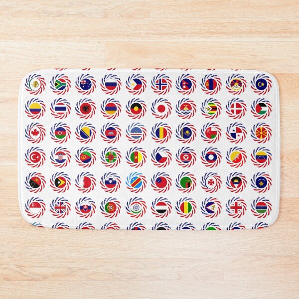 Item preview, We Are America Multinational Patriot Flag Collective designed and sold by Carbon-Fibre Media.